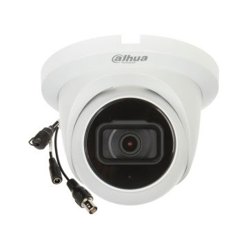 Camera supraveghere interior Dome Dahua Starlight HAC-HDW2501TMQ-A-0280B-S2, 5 MP, IR 60 m, 2.8 mm, microfon