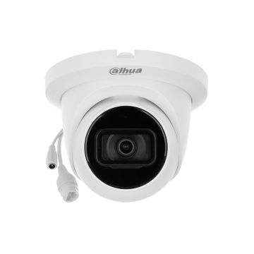 Camera supraveghere IP Dome WizSense Dahua IPC-HDW2541TM-S-0280B, 5 MP, IR 30 m, 2.8 mm, PoE, microfon, slot card