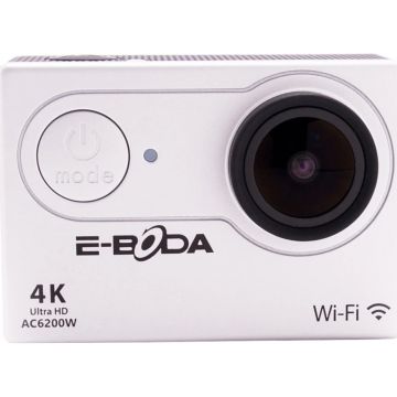 Camera video sport E-Boda AC6200W, Ultra HD 4K, Wi-Fi, HDMI, Carcasa pentru apa, 20 accesorii incluse