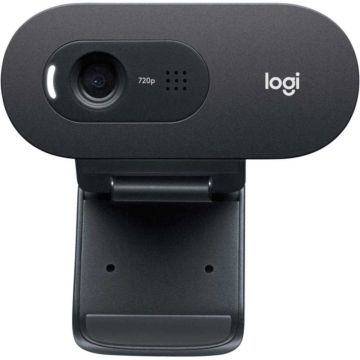 Camera web Logitech C505e HD Webcam, Negru