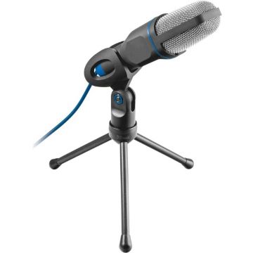 Microfon Trust Mico, USB, Tripod, Negru
