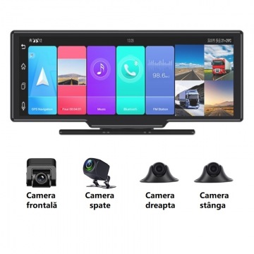 Navigator pentru bord autoturism STAR T99 DVR, 4G, 10.26