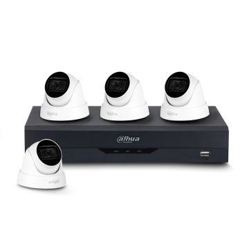 Sistem supraveghere interior basic Dahua WizSense DH-B4INT30IR-2MP-M, 4 camere, 2 MP, IR 30 m, 2.8 mm, microfon, functie PoS, IoT Sistem supraveghere interior basic Dahua WizSense DH-B4INT30IR-2MP-M, 4 camere, 2 MP, IR 30 m, 2.8 mm, microfon, functie PoS, IoT